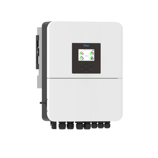 INVERTER HYBRID DEYE 6KW 1 PHA- BIẾN TẦN DEYE HÒA LƯỚI CÓ LƯU TRỮ – SUN 6K-SG04/LP1-EU-SM2